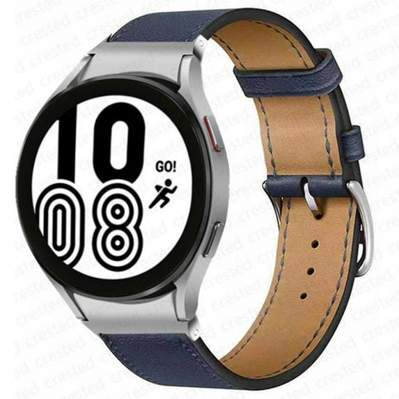 ALMNVO 20mm Watch Band,Compatible for Samsung Galaxy Watch 6 5 4 40mm 44mm/5 Pro 45mm/4 6 Classic 42mm 46mm 43mm 47mm No Gap Single Tour Bracelet Leather Strap Women Men