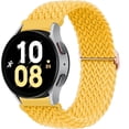 thumbnail image 1 of ALMNVO 22mm 20mm Nylon Braided Loop Wristbands Samsung Galaxy Watch 6 5 4 44mm 40mm/4 6 Classic 43mm 47mm 46mm 42mm/Galaxy Watch 5 Pro 45mm/Active 2, 22mm for Samsung galaxy watch 46mm watch 3 45mm, 1 of 15