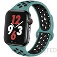 thumbnail image 1 of ALMNVO Compatible with Apple Watch Band iWatch Bands 49mm 45mm 44mm 42mm 41mm 40mm 38mm Women Men, Silicone Sport Bands for iWatch SE Sereis 9 8 7 6 5 4 3 2 1 Ultra, 1 of 14