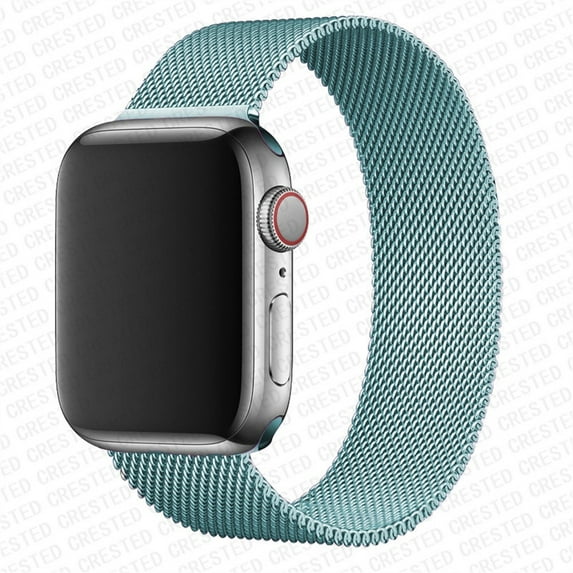 ALMNVO Compatible with Apple Watch Bands 41mm 40mm 38mm Ultra 49mm 45mm 44mm 42mm Milanese Loop Band Magnetic Strap Magnet Bracele Stainless Steel Metal Mesh Band iWatch Bands Series 9 8 7 SE 6 5 4 3