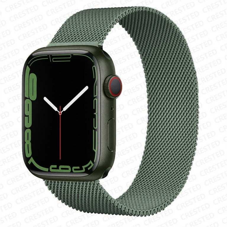 Compatible avec Apple Watch Bracelet42mm 44mm 45mm 49mm, Acier