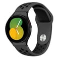 thumbnail image 1 of ALMNVO Compatible with Galaxy watch 5 44mm 40mm Galaxy watch 4 40mm 40mm watch 4 classic 46mm watch 5 pro 45mmmm Soft Silicone Band  No Gap Bracele Sport Strap Women Men, 1 of 10