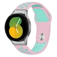 thumbnail image 1 of ALMNVO Compatible with Galaxy watch 5 44mm 40mm Galaxy watch 4 40mm 40mm watch 4 classic 46mm watch 5 pro 45mmmm Soft Silicone Band  No Gap Bracele Sport Strap Women Men, 1 of 10