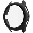 thumbnail image 1 of ALMNVO Compatible for Samsung Galaxy Watch Case Active 2 44mm 40mm with Built-in Tempered Glass Screen Protector, Ultra Thin Matte Hard PC Protective Cover for Active 2 Watch Case 40mm 44mm, 1 of 9