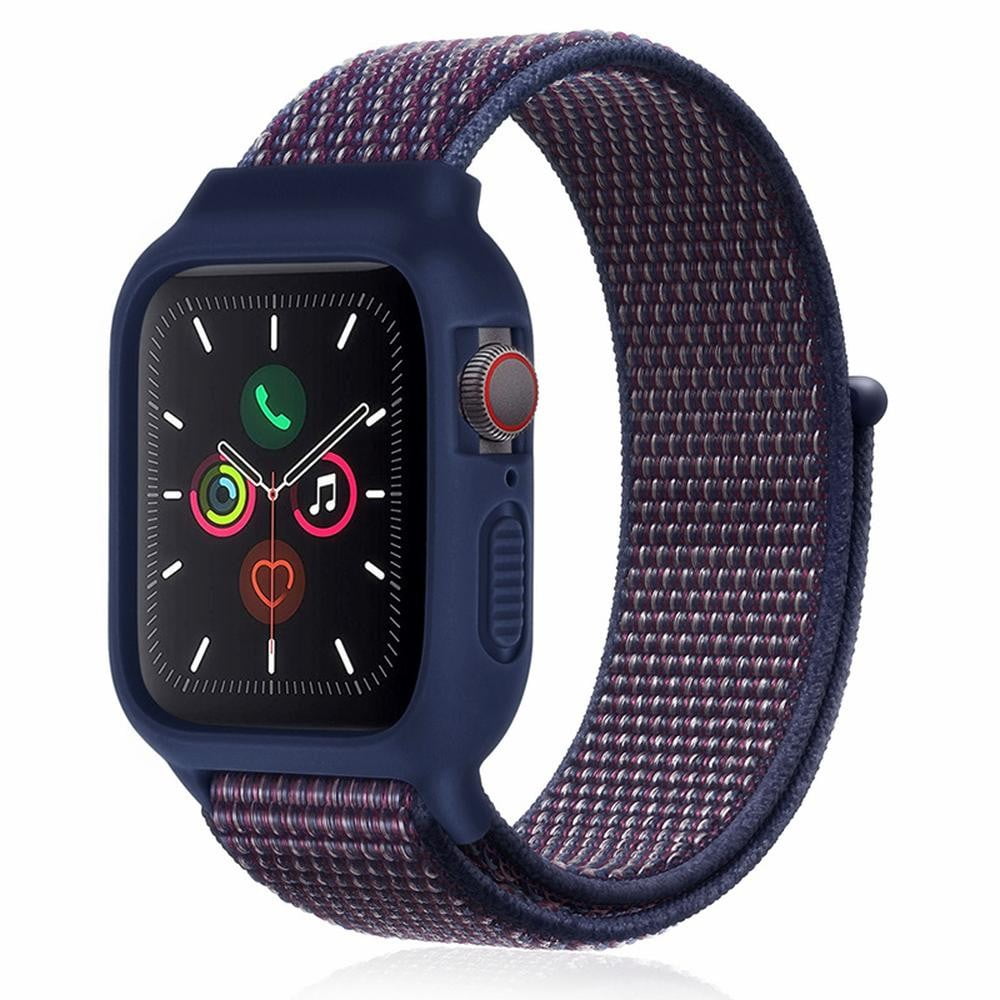 ALMNVO Compatible with Sport Loop Apple Watch Band and Watch Case 38mm ...