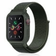 thumbnail image 1 of ALMNVO Compatible with Sport Loop Apple Watch Band and Watch Case 38mm 44mm 40mm 42mm Elastic Nylon Watch Case One piece Strap Braided Velcro Wristbands for iWatch Series 5 4 3 2 1 Nike, 1 of 8
