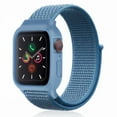 thumbnail image 1 of ALMNVO Compatible with Sport Loop Apple Watch Band and Watch Case 38mm 44mm 40mm 42mm Elastic Nylon Watch Case One piece Strap Braided Velcro Wristbands for iWatch Series 5 4 3 2 1 Nike, 1 of 8