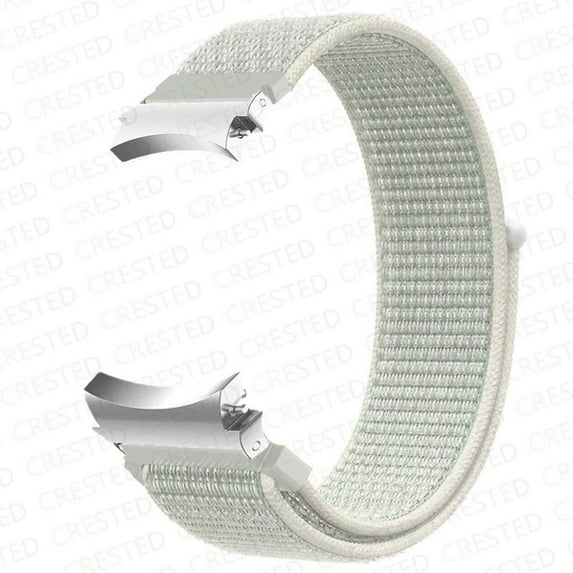 ALMNVO No Gap Nylon Band Compatible with Samsung Galaxy Watch 6 5 4 40mm 44mm/Galaxy Watch 6 Classic Band 47mm 43mm/Watch 5 Pro 45mm/Watch 4 Classic 42mm 46mm, Breathable Sport Loop Strap Women Men