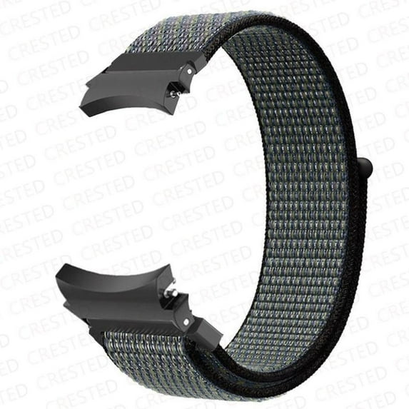 ALMNVO No Gap Nylon Band Compatible with Samsung Galaxy Watch 6 5 4 40mm 44mm/Galaxy Watch 6 Classic Band 47mm 43mm/Watch 5 Pro 45mm/Watch 4 Classic 42mm 46mm, Breathable Sport Loop Strap Women Men
