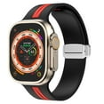thumbnail image 1 of ALMNVO Magnetic Band Sport Strap Compatible with Apple Watch Band 38mm 40mm 41mm 42mm 44mm 45mm 49mm Women Men, Soft Silicone Wristbands for iWatch iWatch Series 9 8 7 6 5 4 3 2 1 SE Ultra, 1 of 13