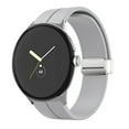 thumbnail image 1 of ALMNVO Magnetic Clasp Band Compatible with Google Pixel Watch 2/1, Soft Silicone Sport Adjustable Watch Bands Replacement Watch Strap for Google Pixel Watch Wristbands Women Men, 1 of 11