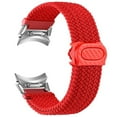 thumbnail image 1 of ALMNVO No Gap 20mm Band for Samsung Galaxy Watch 6 5 4 Band 40mm 44mm Watch 5 Pro 45mm/Galaxy Watch 6 classic bands 43mm 47mm /4 classic 42mm 46mm Magnetic Fabric Woven Braided strap for women men, 1 of 13