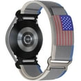 thumbnail image 1 of ALMNVO Rugged Trail Loop Band for Samsung Galaxy Watch 6 5 4 40mm 44mm 42mm 46mm 43mm 5 Pro 45mm Band One-Click No Gap Soft Nylon Sport Loop for Galaxy Watch 6 5 4, 1 of 9
