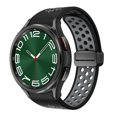 thumbnail image 1 of ALMNVO Silcioen Band Compatible with Samsung Galaxy watch 6 40mm 44mm Watch 6 classic 47mm 43mm Galaxy watch 5 4 40mm 44mm Galaxy watch 5 pro  Watch4 classic 46mm 42mm No Gap Sport Samsung Band, 1 of 10