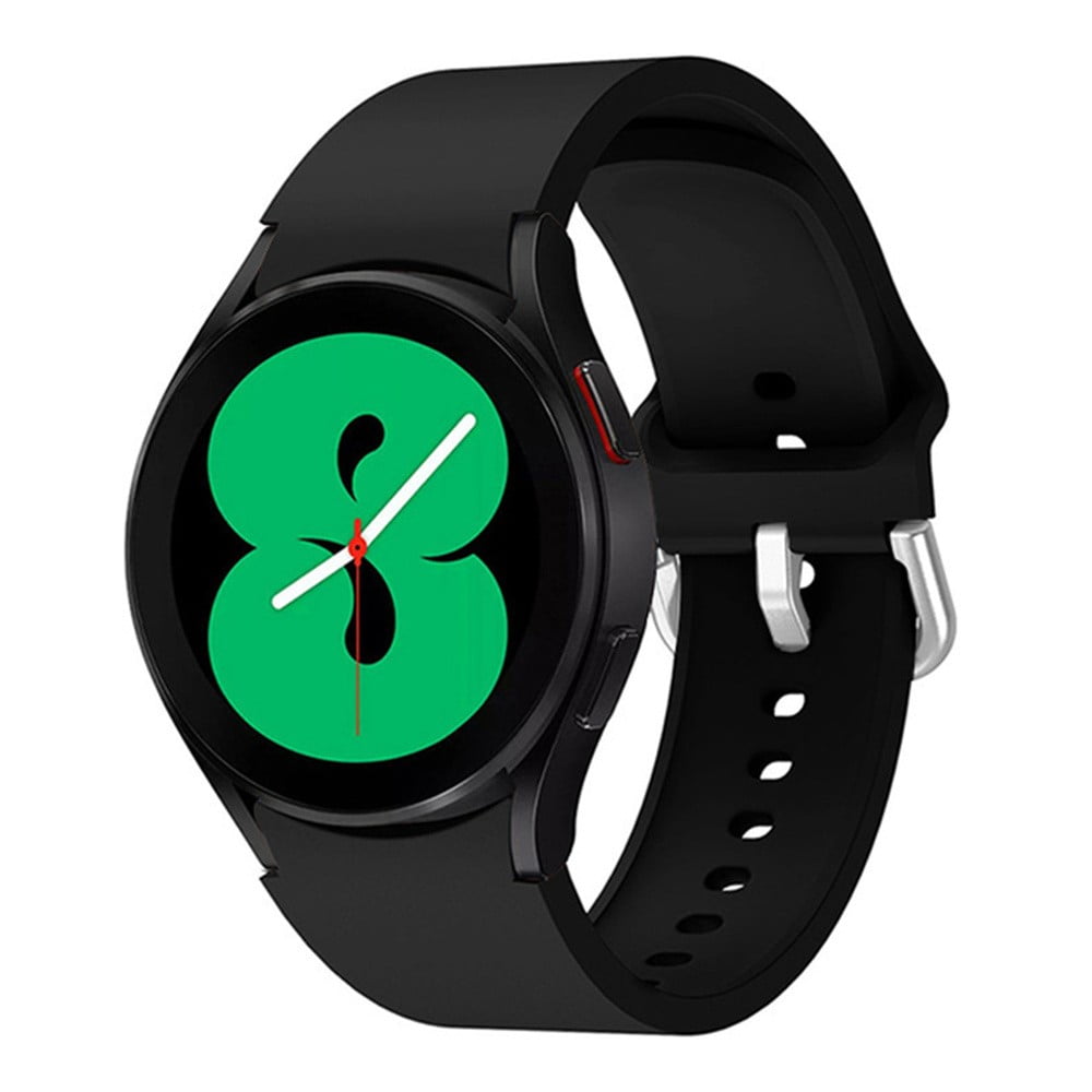 ALMNVO Silicone Bands for Samsung Galaxy Watch 5 Band 40/44mm/Galaxy Watch 5 Pro Band 45mm/ Galaxy Watch 4 40/44mm/ Galaxy Watch 4 Classic Band 42/46mm, No Gap Band Smartwatch Ridge Sport Strap