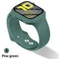 thumbnail image 1 of ALMNVO Silicone Sport Band and Case for Apple Watch Bands 38mm 40mm 44mm 42mm,  Adjustable Elastic Silicone Band Strap and Tempered Glass Hard Protective Cover Bump for iWatch SE Series 6 5 4 3 2 1, 1 of 12