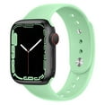 thumbnail image 1 of ALMNVO Silicone Sport Watch Strap for Apple Watch Bands 38mm 44mm 40mm 41mm 45mm 42mm for Women Man, Silicone Sport Replacement Wristband Bracelet for iWatch Bands Series 6 SE 7 5 4 3 2 1, 1 of 9