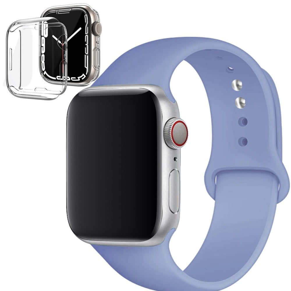 Clear silicone apple watch band sale