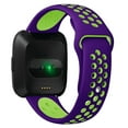 thumbnail image 1 of ALMNVO Sport Bands Compatible with Fitbit Versa/Versa 2/Versa Lite/Versa Special Edition for Women and Men, Soft Silicone Strap Replacement Wristband for Fitbit Versa 2 Smart Watch, 1 of 13