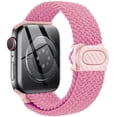 thumbnail image 1 of ALMNVO Stretchy Braided Solo Loop Wristbands Compatible with Apple Watch Bands 41mm 40mm 38mm 49mm 45mm 44mm 42mm Nylon Strap for iWatch Series 9 8 7 SE 6 5 4 3 2 1 Ultra, 1 of 10