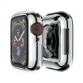 thumbnail image 1 of ALMNVO TPU Cover with Film Compatible with Apple Watch Case 7 6 SE 5 41 mm 45mm 44mm 40mm 42mm 38mm Soft Screen Protector Accessories Case for iWatch Series 4 3 2 1 -Silver, 1 of 8