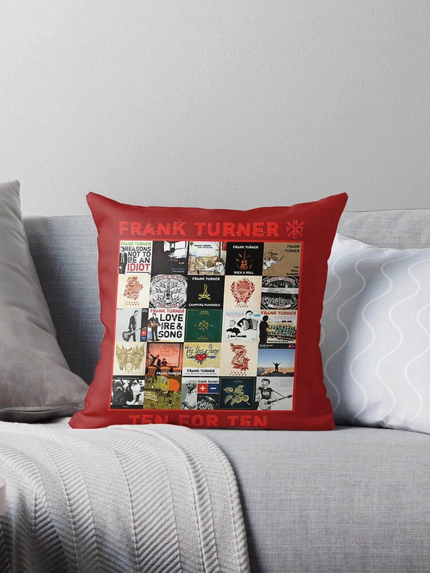 ASPORIC Ten For Ten Throw Pillow Covers 1 Pack Farmhouse
