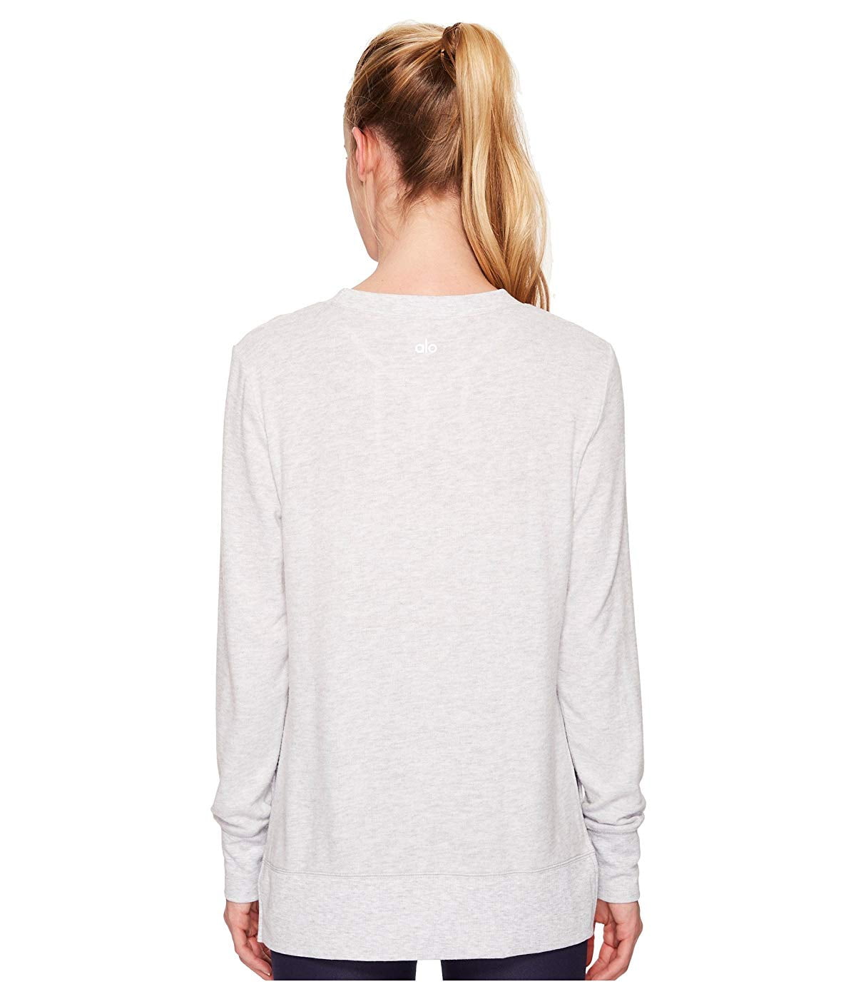 すぐったレディース福袋 ALO Glimpse Long Sleeve Top Dove Grey Heather - Walmart.com ヨガ