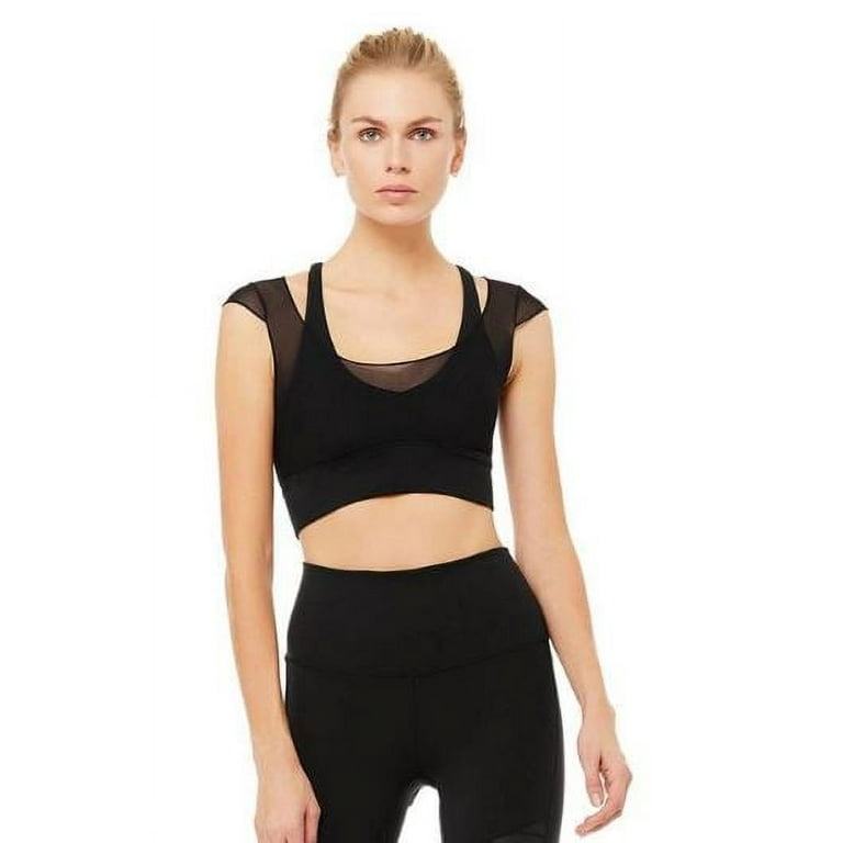Buy Alo Yoga Women's Etheral Bra, Black, XS at