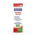 ALOCANE Emergency Burn Gel, 4 Lidocaine Max Strength Fast Pain Itch Relief for Minor Burns