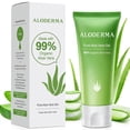 thumbnail image 1 of Aloderma 99% Organic Aloe Vera Gel, Bottled within 12 Hours of Harvest (114g, 4.0 oz), No Sticky Residue - No Powder Concentrates or Water Added - Eco-Friendly, 1 of 11