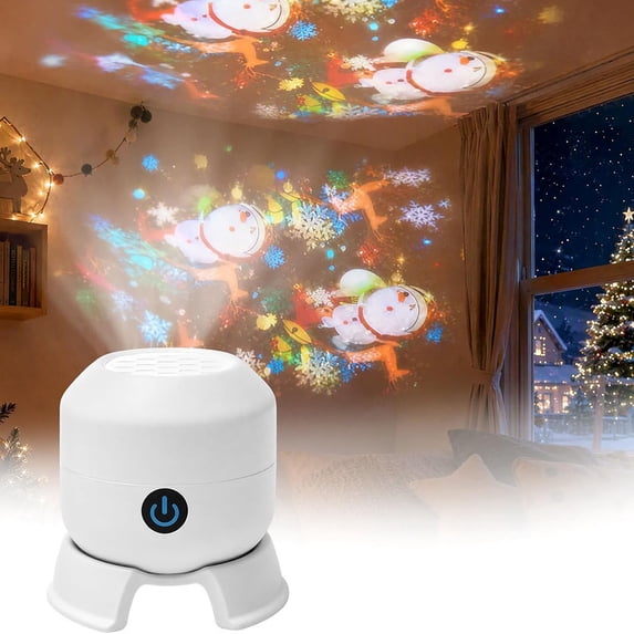Dynamic Key Rotation ALOEWXXR Merryglow Christmas Projector, Dynamic Rotating LED Projector ...