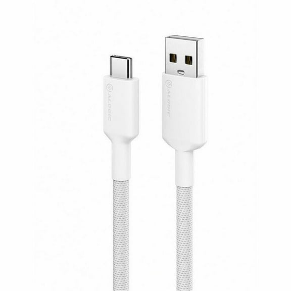 ALOGIC Elements PRO USB-C to USB-A Cable, Male to Male, 1m, USB 2.0, 3A, 480Mbps, White