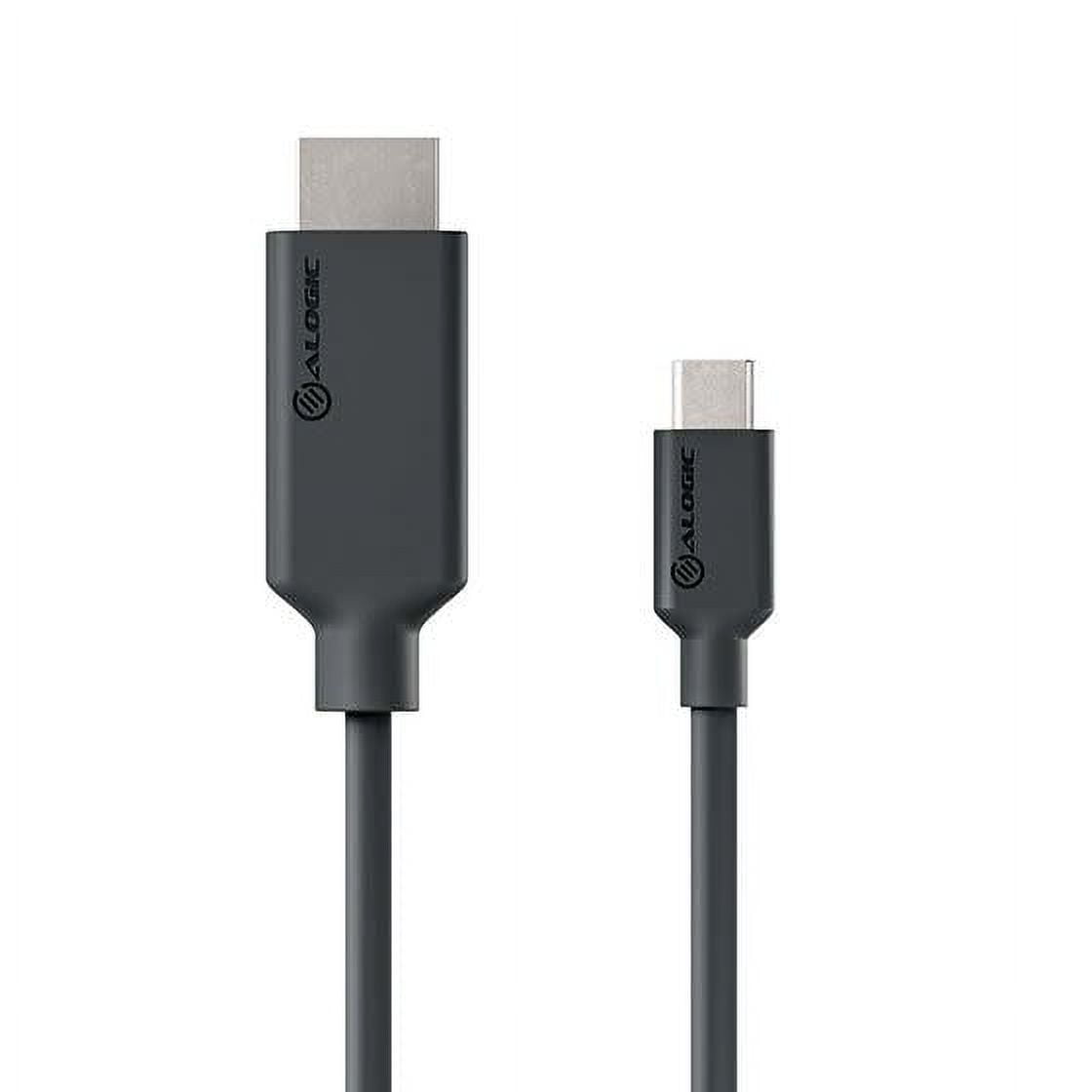 ALOGIC Elements Series USB-C to HDMI Cable with 4K Support - Male to Male - 1m, Black