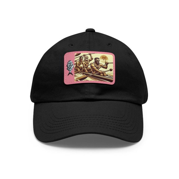 ALOHA PADDLE Leather Patch (Rectangle)