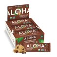 thumbnail image 1 of ALOHA Organic Chocolate Chip Cookie Dough, Protein Bars - 12 Pack, 1 of 9
