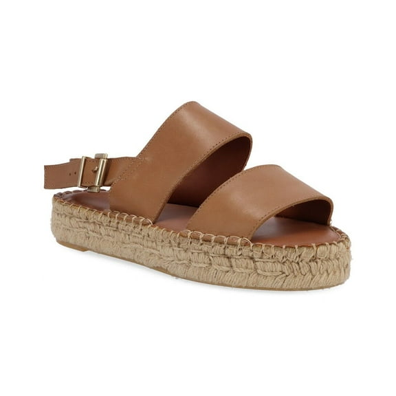 ALOHAS Double Leather Espadrille, 37