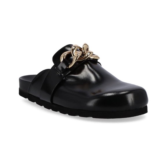 ALOHAS Fireplace Leather Mule, 35