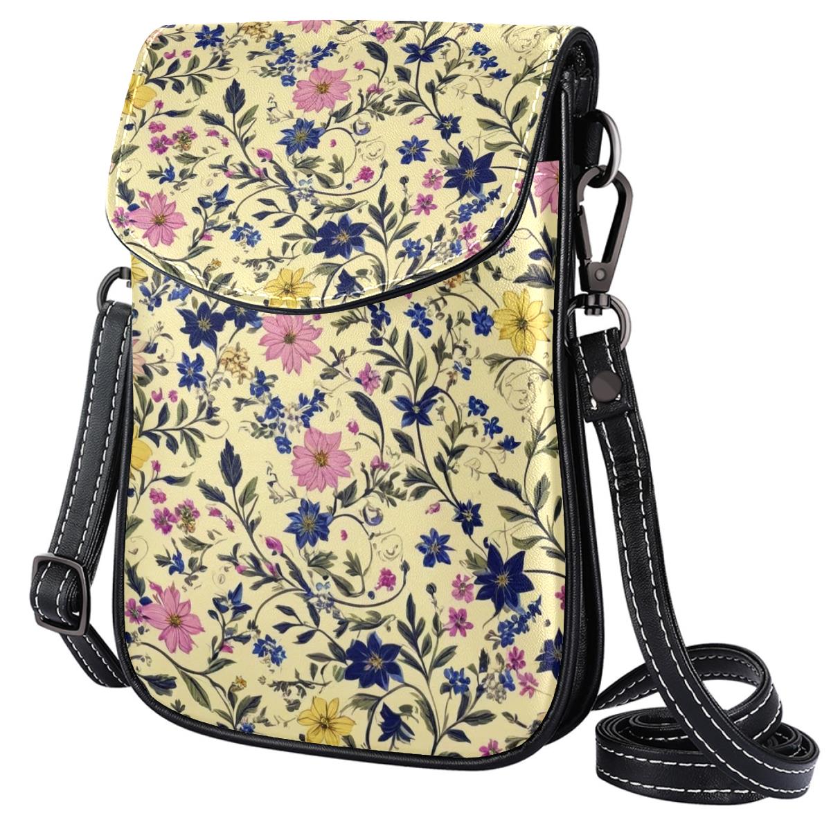 ALOOMOMO Small Crossbody Bags for Women Imitation Leather Cell Phone