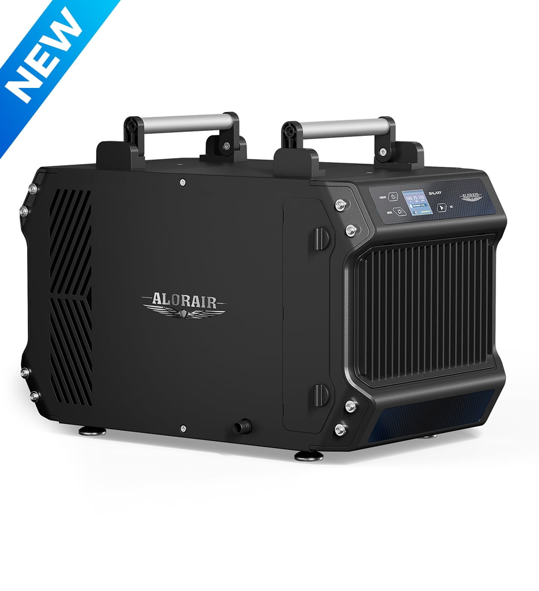 ALORAIR Crawlspace Dehumidifiers Energy Star, 145 Pint Commercial Dehumidifier for Basements with Drain Hose, 1,800 Sq.Ft Auto Defrost Compact Portable Industry Crawl Spaces Dehumidifier