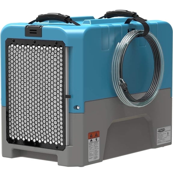 ALORAIR Commercial dehumidifiers with Pump, Up to 180 PPD (Saturation), 85 PPD at AHAM, 5 Years Limited Warranty, LGR Industrial Dehumidifier for Flood Repair, Crawlspace and Basement Drying,