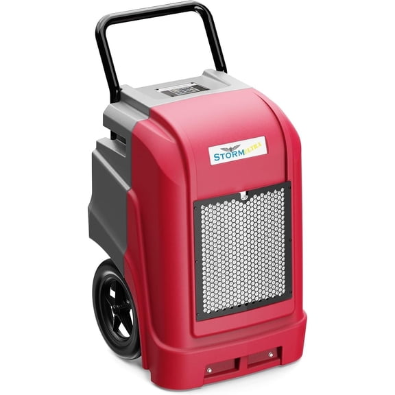 ALORAIR 190 Pints Commercial Dehumidifiers with Pump & Drain Hose, Up to 2,600 Sq.Ft, Portable Industrial Dehumidifiers with Handle, Water Damage Restore, Basement, Garage ,SLGR Dehumidifiers