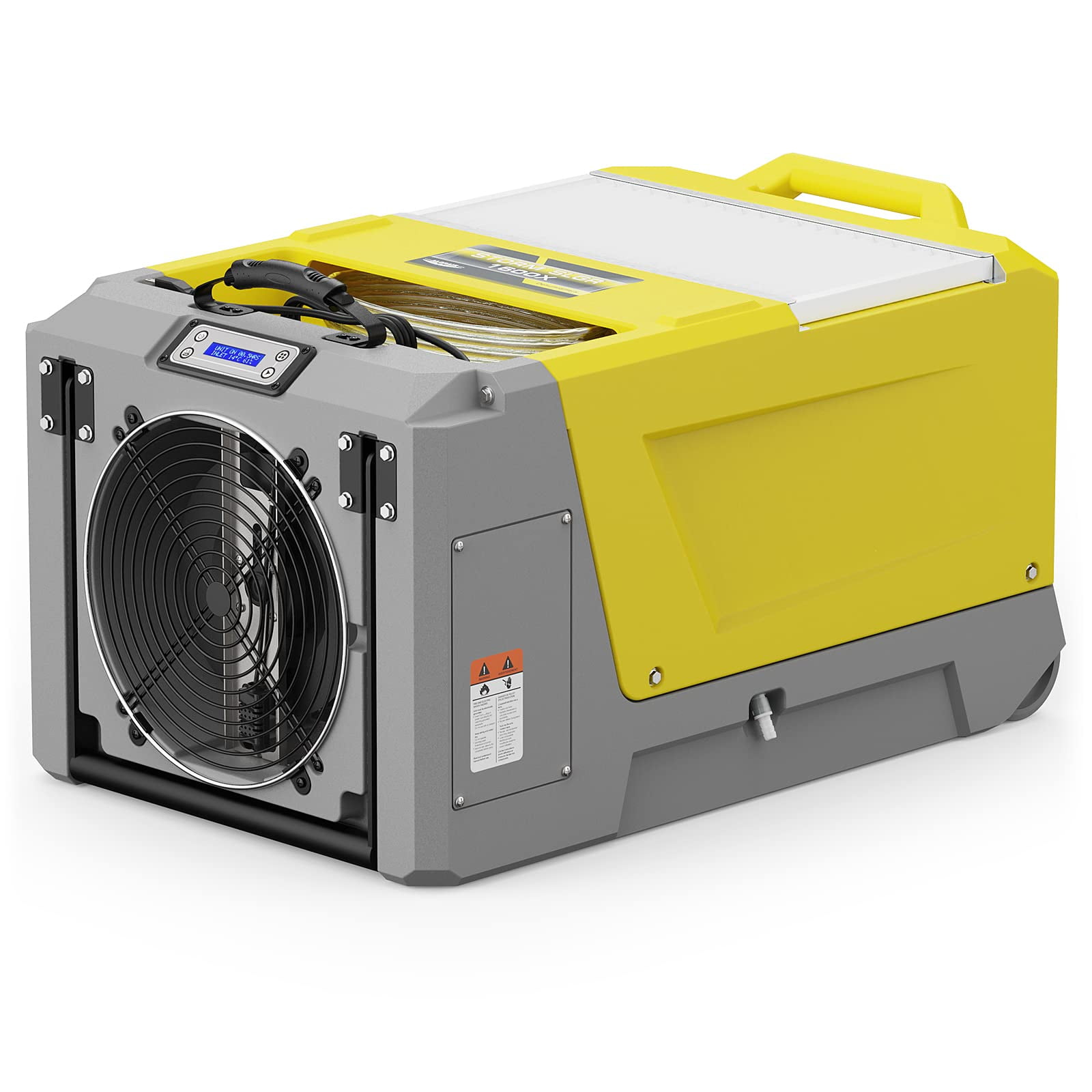 ALORAIR 285 PPD Commercial Dehumidifier, Large Industrial SLGR 1600X dehumidifier with Pump,5 Years Warranty, for Job Sites Clean-Up, Flood, Damage Restoration