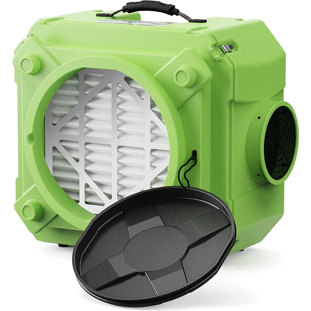 ALORAIR HEPA 550 Industrial Air Scrubber, 3-Stage Filtration Machine ...