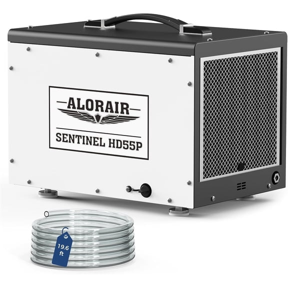 ALORAIR Crawl Space Dehumidifier, 120 PPD Crawlspace Dehumidifiers with Drain Hose and Pump for Basement, Portable Compact Auto Defrost Under House Industry Commercial Dehumidifier
