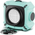 thumbnail image 1 of ALORAIR PureAiro HEPA Max 770 industrial Air Scrubber, 3-Stage Filtration System, GFCI Outlet, Negative Air Scrubber Water Damage Restoration Interior Decoration, Green, 1 of 9