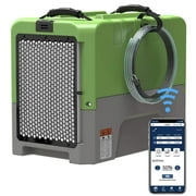 ALORAIR Smart WiFi LGR Dehumidifier with Hose, Commercial Dehumidifier with Pump, 5 Years Limited Warranty, cETL Listed, up to 180 PPD (Saturation), 85 PPD at AHAM, Flood Repair, Green
