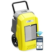 ALORAIR STORM PRO WIFI 180 PINTS COMMERCIAL DEHUMIDIFIER WITH PUMP DRAIN HOSE, SMART WI-FI DEHUMIDIFIER FOR LARGE BASEMENT, INDUSTRIAL OR COMMERCIAL SPACE, SMART WI-FI, 5 YEARS WARRANTY