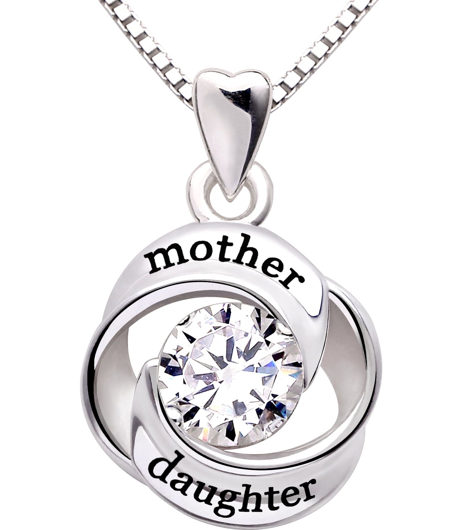 ALOV Jewelry Sterling Silver Sempre mia Figlia per Il Mio Amico Love