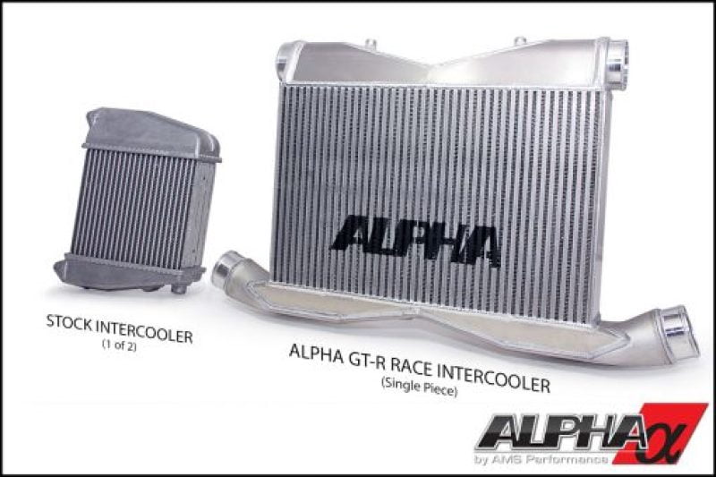 AMS Performance Alpha GT-R Race Front Mount Intercooler Kit for 2009 ...