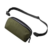 ALPAKA Flight Pouch Pro RFID Passport Crossbody Bag, Green Axoflux 400D